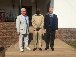 On the meeting with Deputy Minister of Labour, Industrial Relations and Employment Creation of Namibia
