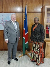 On the meeting of the Russian Ambassador with Hon. Netumbo Nandi-Ndaitwah, Deputy Prime Minister, Minister of International Relations and Cooperation of Namibia, October 10, 2019